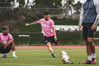 Inter Miami CF Training Session Featuring Star Player, Lionel Messi, Inter Miami CF, Sports HD wallpaper