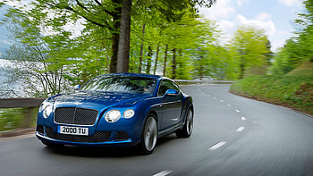 Bentley Continental GT, bentley, cars, blue HD wallpaper