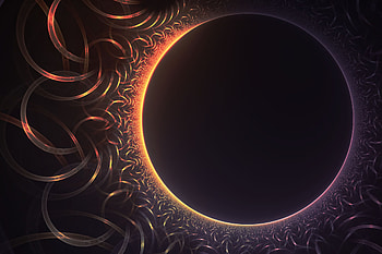 Abstract, Lines, Stripes, Streaks, Glow, Circle HD wallpaper
