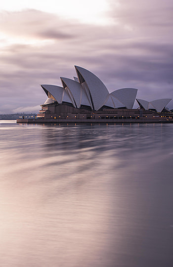 Cities, Architecture, Twilight, Sydney, Building, Dusk HD phone wallpaper