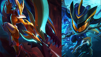 NEW SKINS SUPER GALAXY FIZZ - KINDRED - SHYVANA HD wallpaper