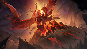 Galio Infernal V2 Runeterra PC, video game, League Of Legends, Galio (League Of Legends) HD wallpaper