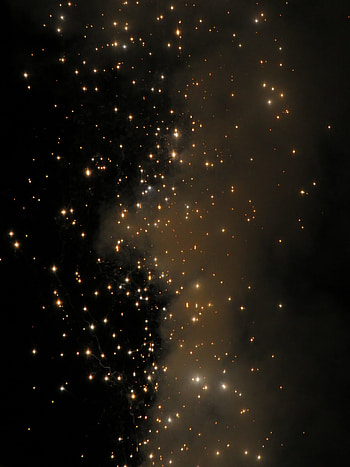 Lighting, gold, sky HD phone wallpaper