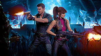 Chrisredfield And Claireredfield Resident Evil , resident-evil-3, resident-evil, 2020-games, games, deviantart HD wallpaper