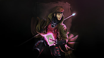 Gambit Signature Style, gambit, superheroes, artwork, art, digital-art HD wallpaper