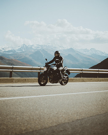 Mountains, Motorcycles, Road, Motorcyclist, Motorcycle HD phone wallpaper