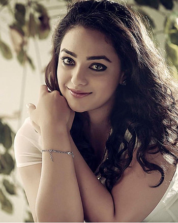 Nithya Menon, eye, lip HD phone wallpaper