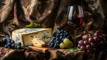 still life, cheese, wine HD wallpaper