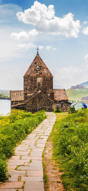Sevanavank, Armenia HD phone wallpaper