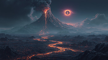 Mordor-Mount doom location in LOTR movie, The Lord Of The Rings, Volcano HD wallpaper