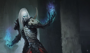 Necromancer, video game, Diablo II: Resurrected, necromancer HD wallpaper