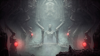 Biopunk Survival Horror Adventure Scorn HD wallpaper
