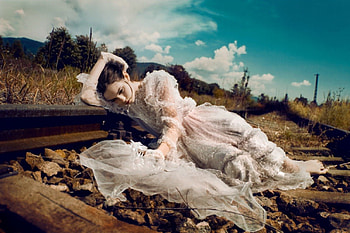 Runaway Bride, model, runaway, bride, people, track HD wallpaper