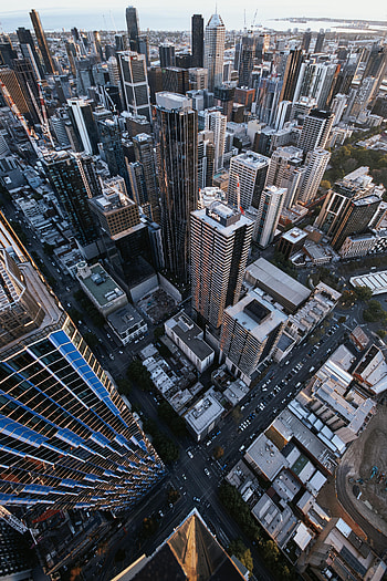 Cities, Streets, City, Skyscraper, View From Above HD phone wallpaper