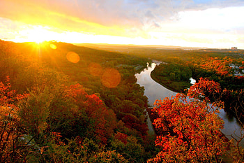 background, JAT Sunset, Autumn, Branson HD wallpaper