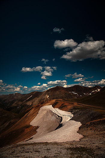 Landscape, Nature, Mountains, Clouds, Hills HD phone wallpaper
