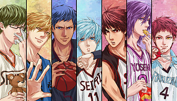 Kuroko's Basketball, Sports anime, Basketball team, Anime character HD wallpaper
