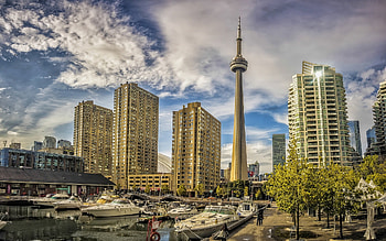 CN Tower, Canada, CN Tower, Ontario HD wallpaper