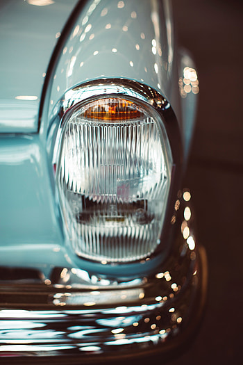 Cars, Car, Machine, Old, Vintage, Retro, Headlight HD phone wallpaper