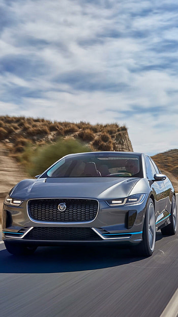 I-Pace, Jaguar HD phone wallpaper