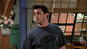 Nike t-shirt, Friends Season 2, Episode 2, Joey Tribbiani HD wallpaper