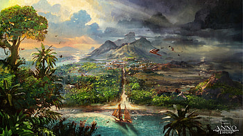 Anno 1800, art, 1800, Fantasy, Anno, game HD wallpaper