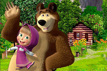High Resolution Masha And The Bear - - - Tip, Masha And The Bear HD wallpaper