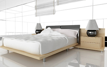 Interior, Light, Miscellanea, Miscellaneous, Light Coloured, Style, Bed, Sleeping, Bedroom HD wallpaper