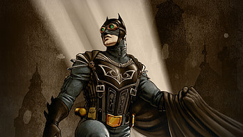 Steampunk Batman , batman, steampunk, superheroes HD wallpaper