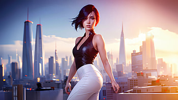 Faith Connors In Mirrors Edge Catalyst, mirrors-edge-catalyst, mirrors-edge, games, ea-games, 2023-games, games, deviantart HD wallpaper