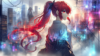 Cool Anime girl red hair, Anime, anime girl, Abyss HD wallpaper