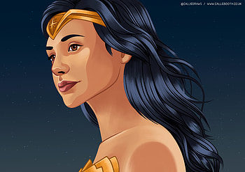 Wonder Woman Illustration, wonder-woman, superheroes, artist, artwork, digital-art, illustration HD wallpaper