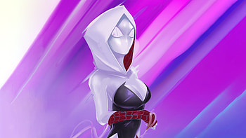 Gwen Stacy Spider Man Across The Spider Verse 2023 , spider-man-across-the-spider-verse, 2023-movies, movies, artstation HD wallpaper