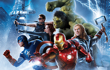 Iron Man Thor Captain America Black Widow Hawkeye, superheroes, iron-man, thor, captain-america, black-widow, hawkeye HD wallpaper