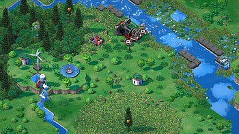 Terra Nil Game Terra Nil HD wallpaper
