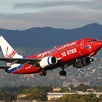 Virgin Blue Airlines, Unmatched travel excellence, Luxury flights, Spectacular destinations HD phone wallpaper