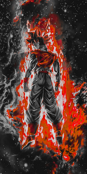 Son Goku, art, anime HD phone wallpaper