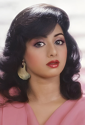 Sri Devi, lip, Bollywood actress, retro Bollywood HD phone wallpaper