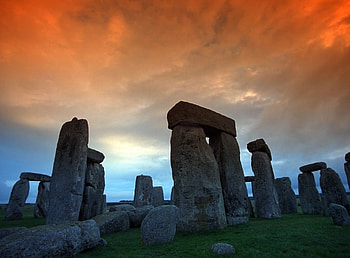 Behold the maker, stonehedge, sky, nature, dark HD wallpaper
