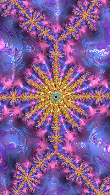 Fractal Art Trippy Psychedelic Background for Smart, Abstract, fractal HD phone wallpaper