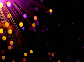Bright Spots, beams of pink light, on black HD wallpaper