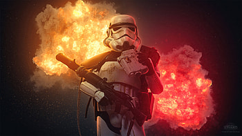 Stormtrooper Explosion , stormtrooper, star-wars, movies HD wallpaper