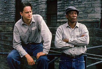 Tim Robbins and Morgan man, The Shawshank Redemption HD wallpaper