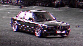 BMW E30 3d, bwm-e30, cars, 3d HD wallpaper