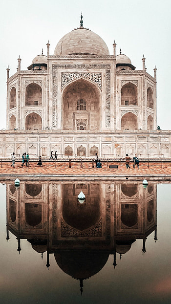 Best backgrounds , Taj Mahal , Incredible architecture, Iconic monument HD phone wallpaper