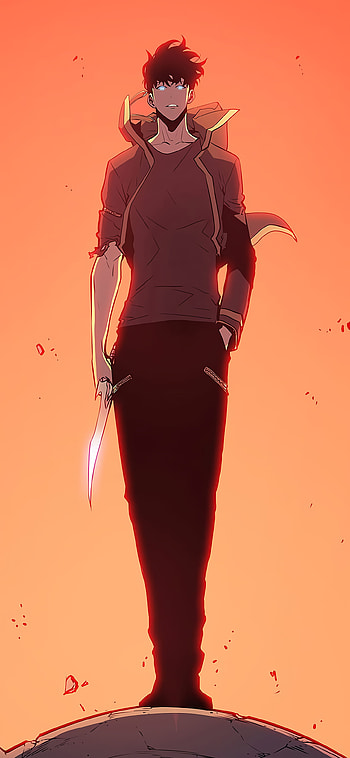 Sung Jin-Woo’s Solo Leveling Vibe – Ultimate Anime , Sung Jin-Woo, Anime, Solo Leveling HD phone wallpaper
