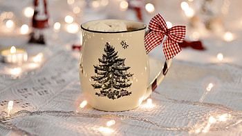 Christmas mug , Top backgrounds, Food HD wallpaper