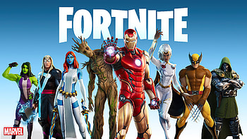 Fortnite Season 4, Marvel crossover, Nexus War, Epic showdown HD wallpaper