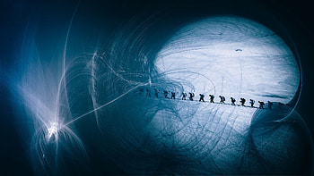Abstract, People, Lines, Campaign, Hike HD wallpaper
