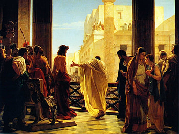 Judgement, christ, fantasy, painting, Jesus HD wallpaper